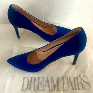 Dream Pairs Blue Heels